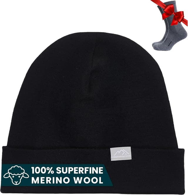 Detalle de Merino Wool Beanie 19.5 micron