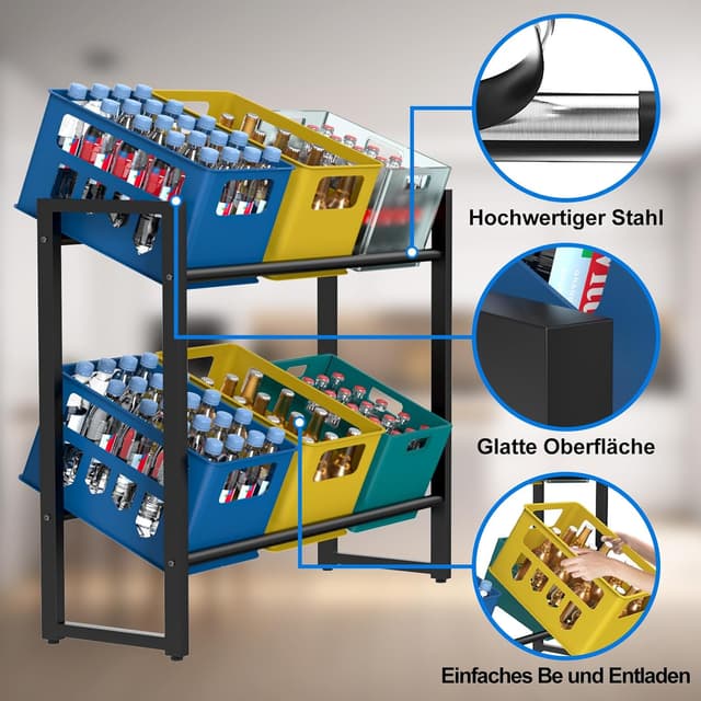 Thumbnail 4 de TESSTINA Getränkekistenregal 300 kg