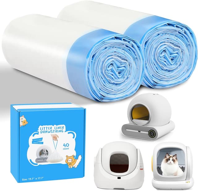 Imagen de Kitcanis Cat Litter Tray Liners 40PCS en OfertitasTOP