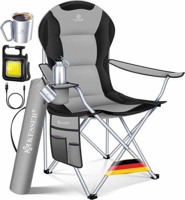 Imagen de KESSER faltbarer Campingstuhl 150 kg en OfertitasTOP