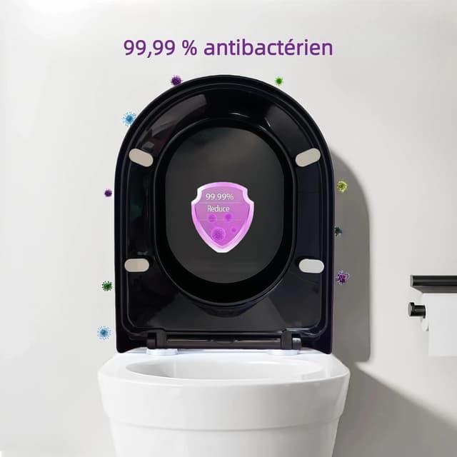 Detalle 1 de Solng Aldoih abattant WC frein de chute