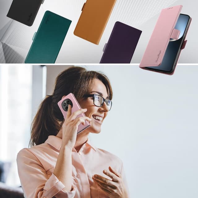 Thumbnail 5 de Yunubeyii Hülle für Honor Magic 7 RFID Block Rosa