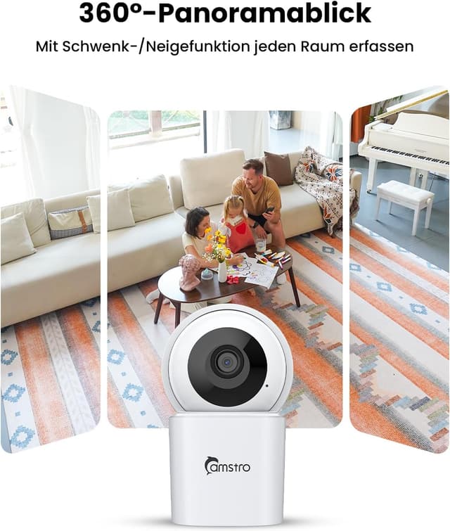 Thumbnail 3 de CAMSTRO 3K Innenkamera Überwachung
