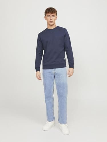 Detalle 2 de Jack & Jones Jjebasic Sudadera Marino L