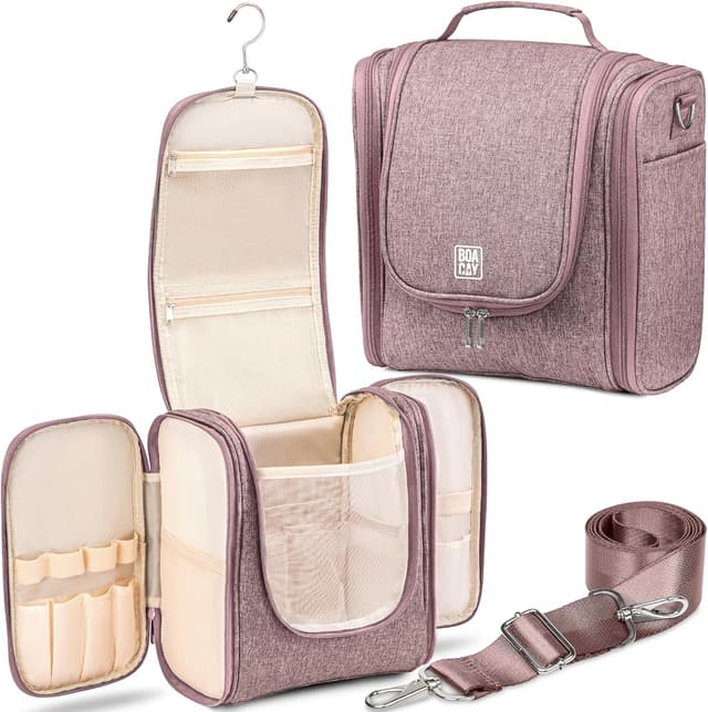 Thumbnail 2 de BOACAY Extra Large Hanging Travel Toiletry Bag (Extra Large) with 21 storage spaces