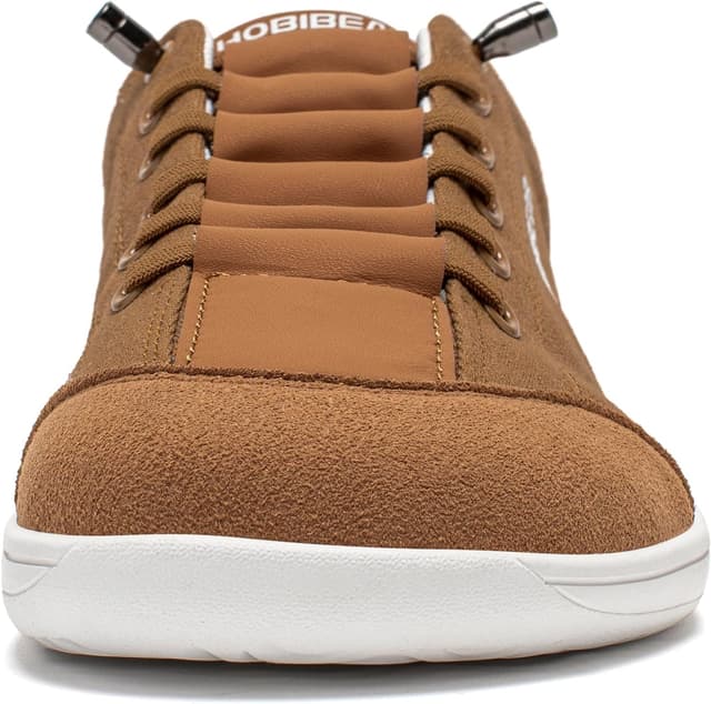 Detalle de HOBIBEAR wide barefoot trainers with zero-drop sole for walking and trail use
