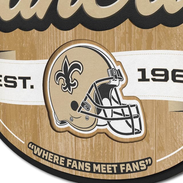 Detalle 2 de YouTheFan NFL FanCave 3D Wall Art (Officially Licensed) — Ready-to-Hang Floating Design
