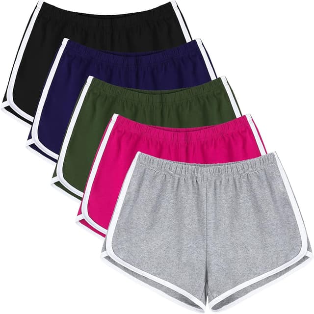 Thumbnail 5 de 5-Pack URATOT cotton workout shorts