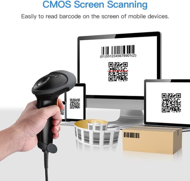Thumbnail 3 de Eyoyo EYH2 2D Barcode Scanner USB