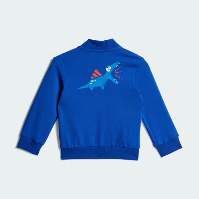 Detalle de Adidas Chándal Seasonal Essentials Adiraptor Fleece Kids azul
