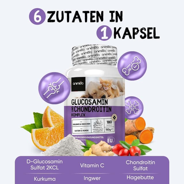 Detalle de Glucosamin Chondroitin Komplex 180 Kapseln