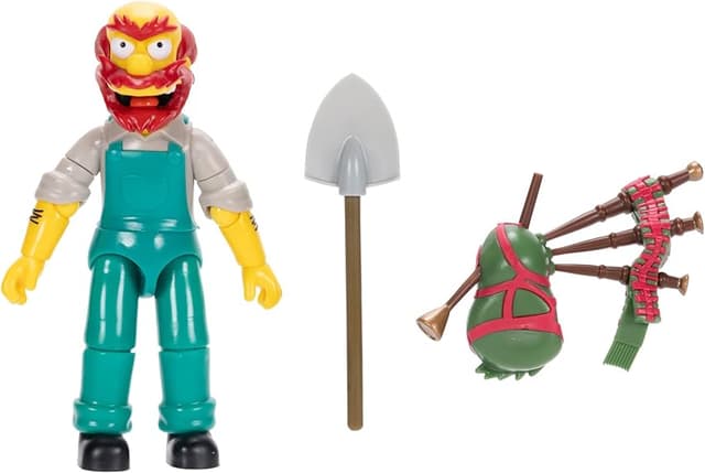 Imagen de Los Simpsons - Figura Groundskeeper Willie Articulada 13 cm 🎉 en OfertitasTOP
