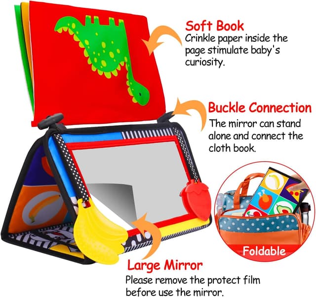 Thumbnail 2 de Tummy Time Baby Mirror 0-6 months