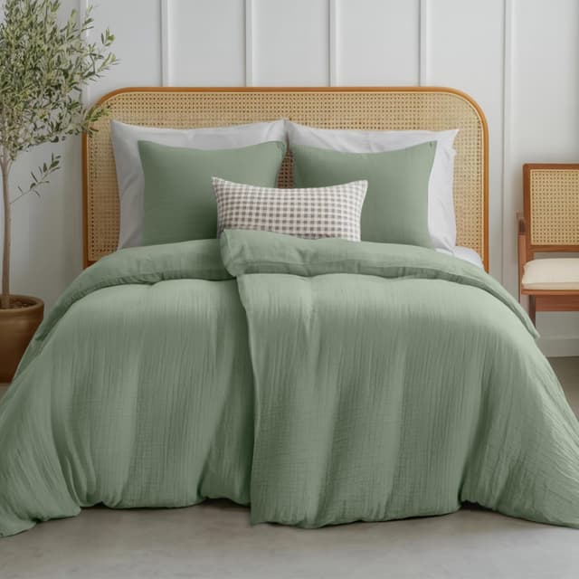 Detalle de Dreamzie Musselin Bettwäsche 135x200 cm