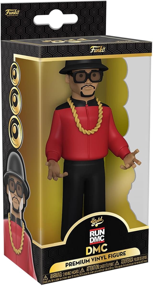 Detalle de Funko Vinyl Gold 5" – Run DMC, figurine articulée en vinyle de collection
