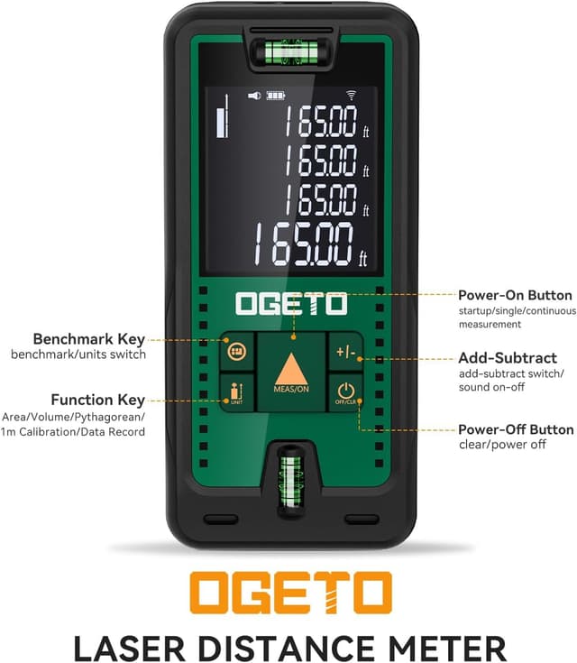 Thumbnail 1 de OGETO Medidor Láser 50 m