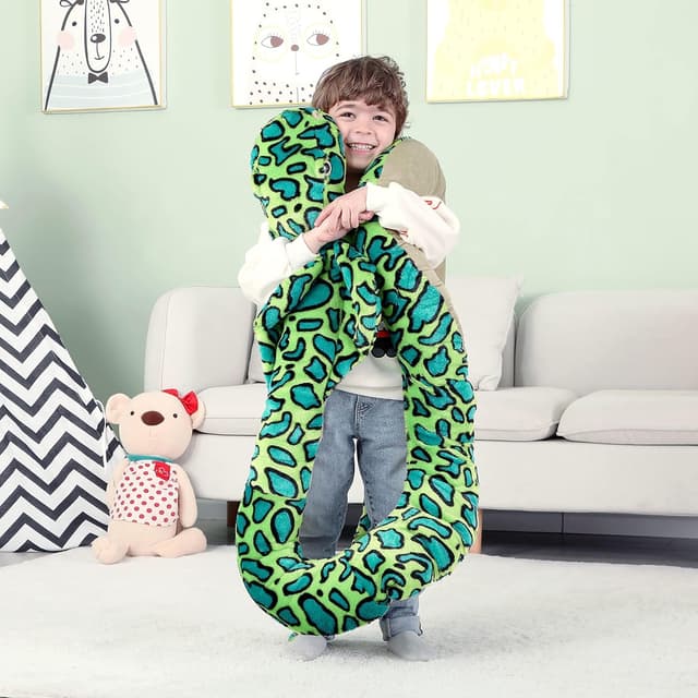 Detalle de IKASA 270cm Giant Snake stuffed animal plush toy