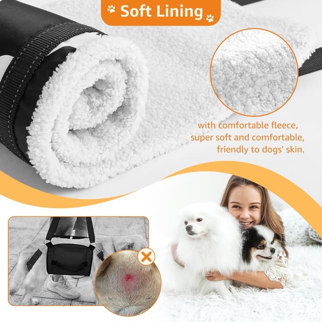 Thumbnail 6 de Adjustable Dog Sling for Back Leg Support X-Large