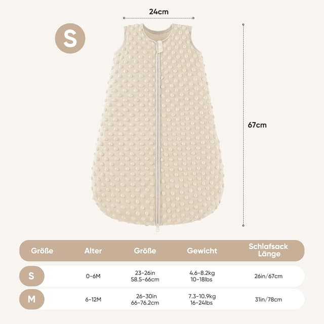 Detalle de Gigoteuse bébé 67 cm 1,5 tog Bearmoss