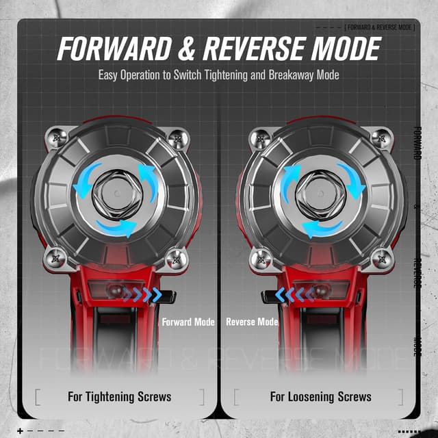 Thumbnail 5 de AVID POWER 1/2 Impact Wrench Brushless 370 ft-lbs