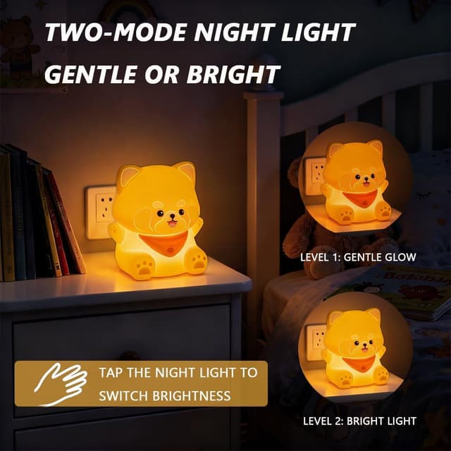 Detalle de NICE POINT kids night light LED 1200mAh