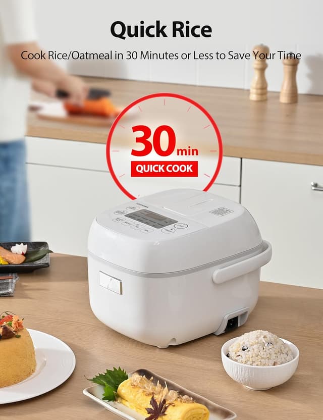 Thumbnail 3 de Toshiba Mini Rice Cooker 3-Cup 🍚
