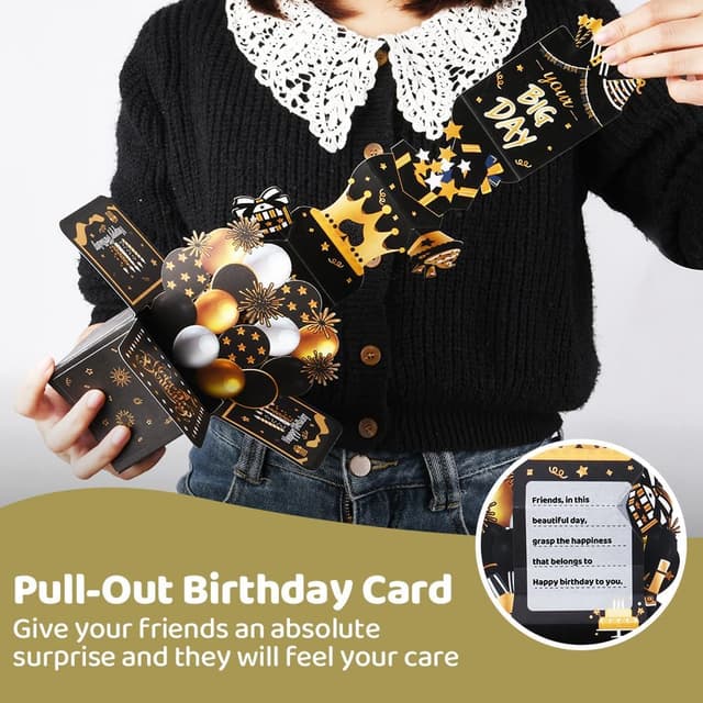 Detalle 2 de Carte d’anniversaire OFFCUP 50 ans en pop-up 3D (amovible) avec enveloppe