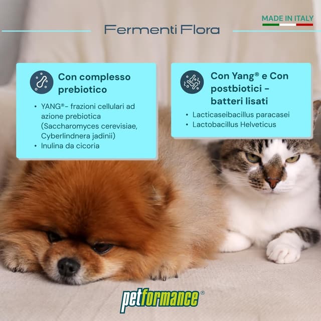 Detalle de PETFORMANCE Fermentiflora in Pasta da 50g: prebiotico e postbiotico per cani e gatti