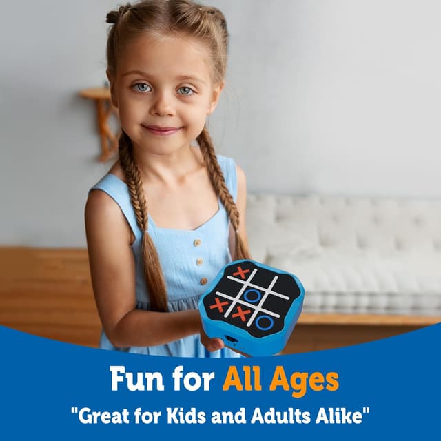 Thumbnail 6 de 3-in-1 Electronic Tic Tac Toe Game