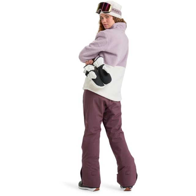 Detalle de Roxy Camiseta técnica de mujer Alabama con WarmFlight y sherpa polar