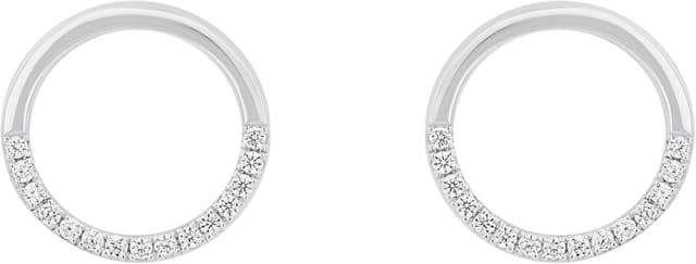 Thumbnail 3 de s.Oliver Orecchini Argento 925 Zirconi 1,3 cm