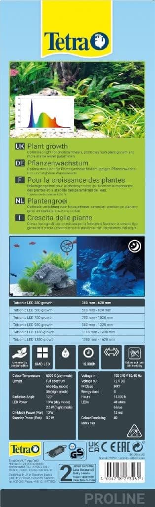 Detalle de Tetra Tetronic LED Proline 380 kit d’éclairage pour aquariophilie