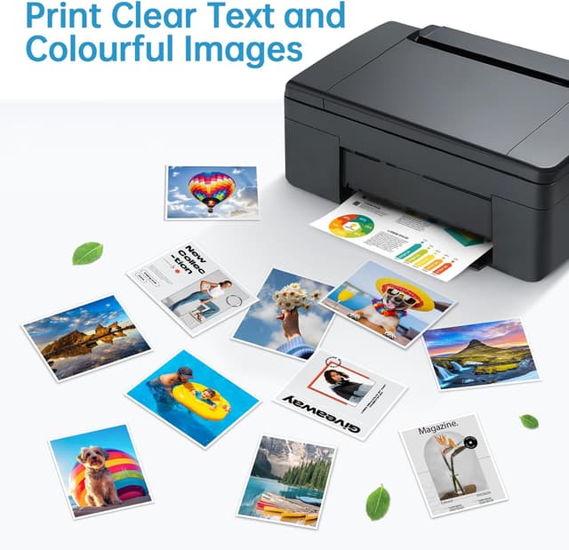 Detalle de SUNPRINTZ 303 XL cartucce nero e colore (303XL) per HP 303XL, serie Envy e Tango X Smart