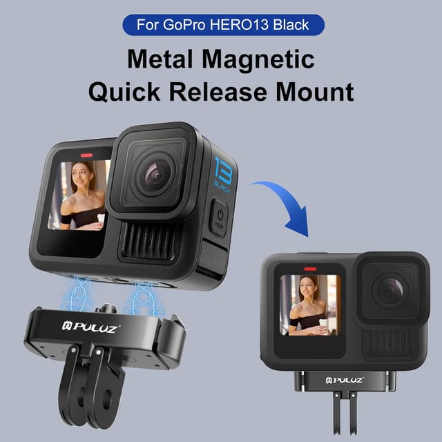 Thumbnail 1 de PULUZ Magnetic Latch Mount for GoPro Hero 13 Black