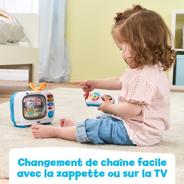 Detalle 2 de VTech Magi TV des Découvertes, jouet bébé 12 mois