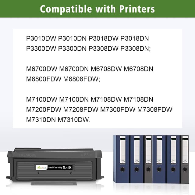 Detalle de Cartuccia toner compatibile TL-410x (TL-410 / TL-410H) nero 6000 pagine per stampanti serie P3010DW e M7100DW