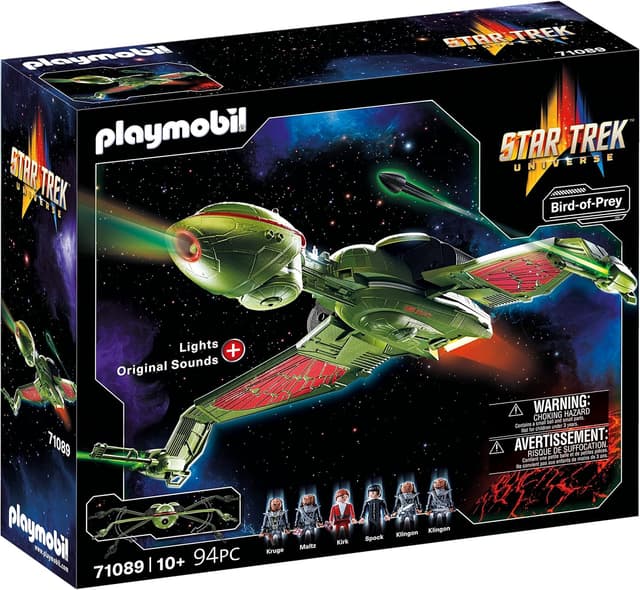 Detalle de PLAYMOBIL 71089 Star Trek Klingonenschiff