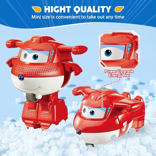 Thumbnail 5 de Super Wings Jett figura 2 in 1 5 cm