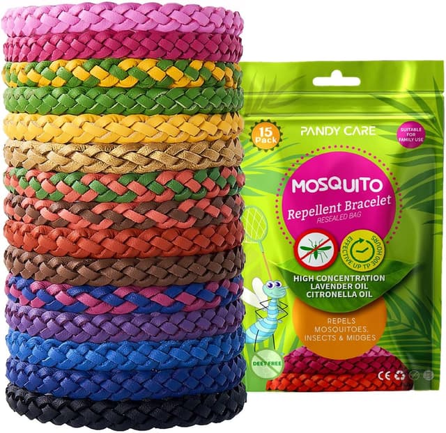 Imagen de PandyCare Mosquito Repellent Bracelet 15 Pack en OfertitasTOP