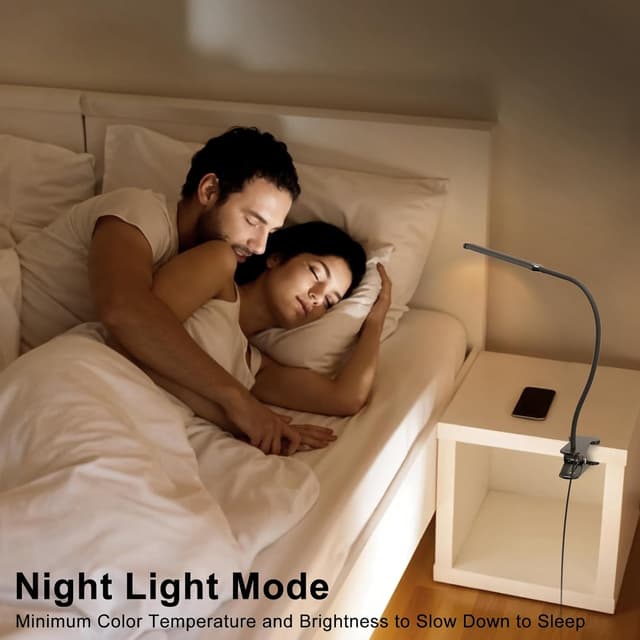 Detalle 1 de Mojimdo Schreibtischlampe 77 LEDs 40 cm, dimmbar