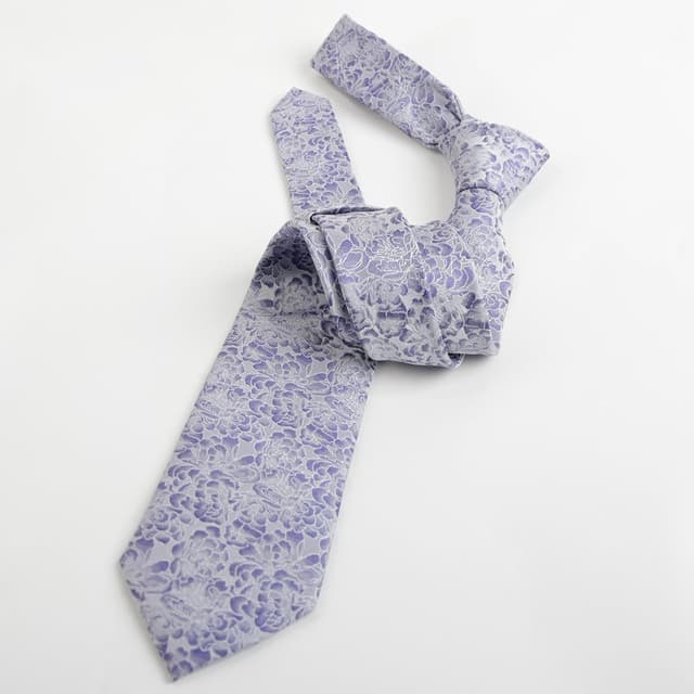 Detalle de Alizeal floral necktie set 8 cm