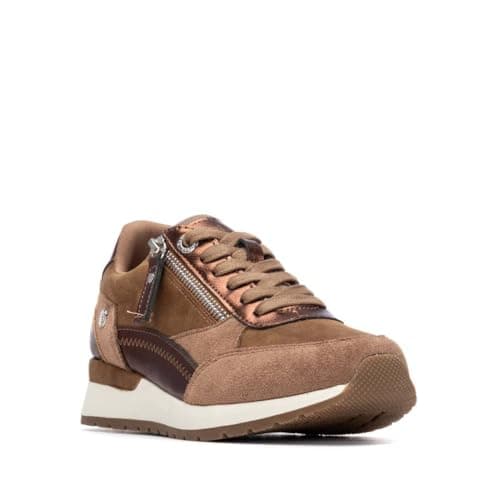 Detalle de REFRESH 17295904 Zapatilla mujer camel talla 37