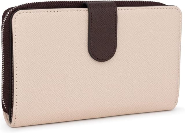 Detalle 2 de TOUS Billetera Mediana Saffiano 20x10x3 cm