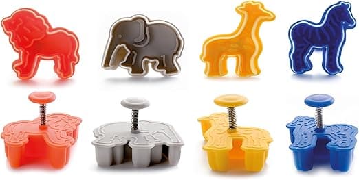 Imagen de Ibili Cortapastas Safari con Expulsor 🍪 - Multi-Color en OfertitasTOP