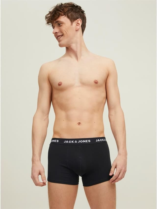 Detalle de JACK & JONES Herren Trunks im 10er-Pack aus Bio-Baumwolle