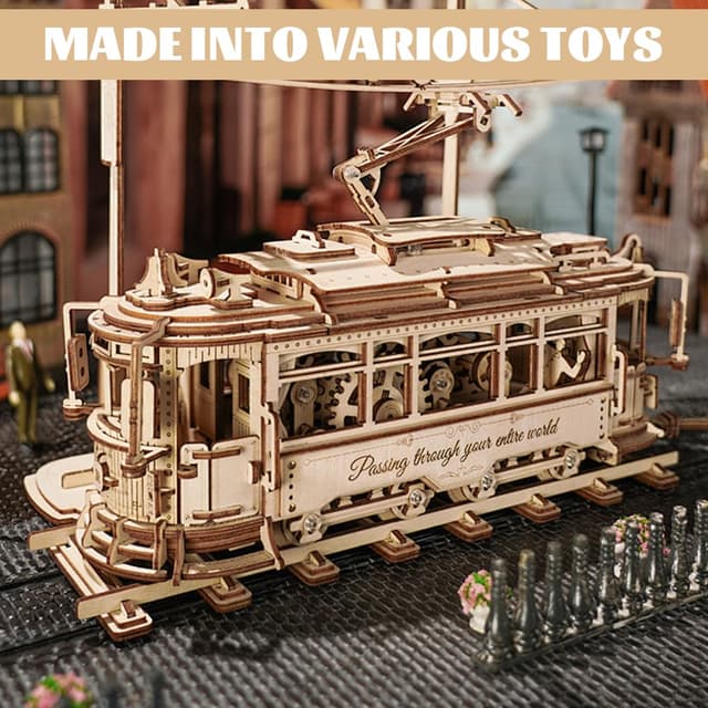 Detalle de 8x Sperrholplatten 3 mm (A3, 420 x 300 x 3 mm) aus Lindenholz für Basteln, Laser & Modellbau