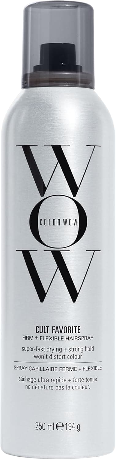 Detalle de Color Wow Cult Favorite Firm + Flexible Hairspray (250ml) – lightweight hold with humidity + heat protection