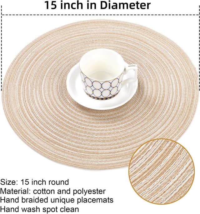 Thumbnail 2 de SHACOS 15 inch Placemats 🍽