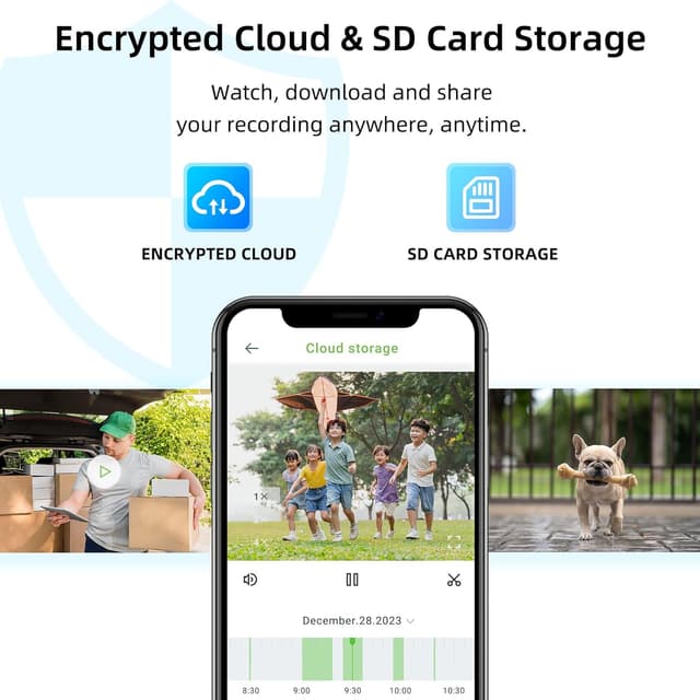 Thumbnail 5 de Septekon 2K Security Camera 3MP outdoor