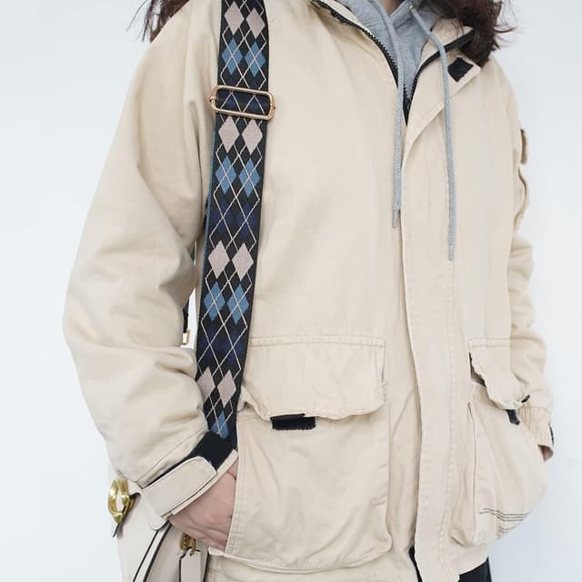 Detalle 2 de Stouchi Adjustable Wide Shoulder Strap Replacement (5cm) – 75–135cm